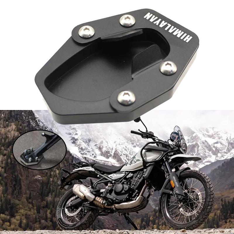 Motorrad Zubehör Für Royal Enfield Himalayan450 HIMALAYAN 450 2024 Seitenständer Fuß Seitenständer Verlängerungsplatte Stützplatte