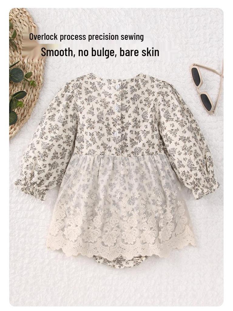 A-class Autumn Toddler & Infant Girls' Cotton Jumpsuit Set - Cute & Stylish 