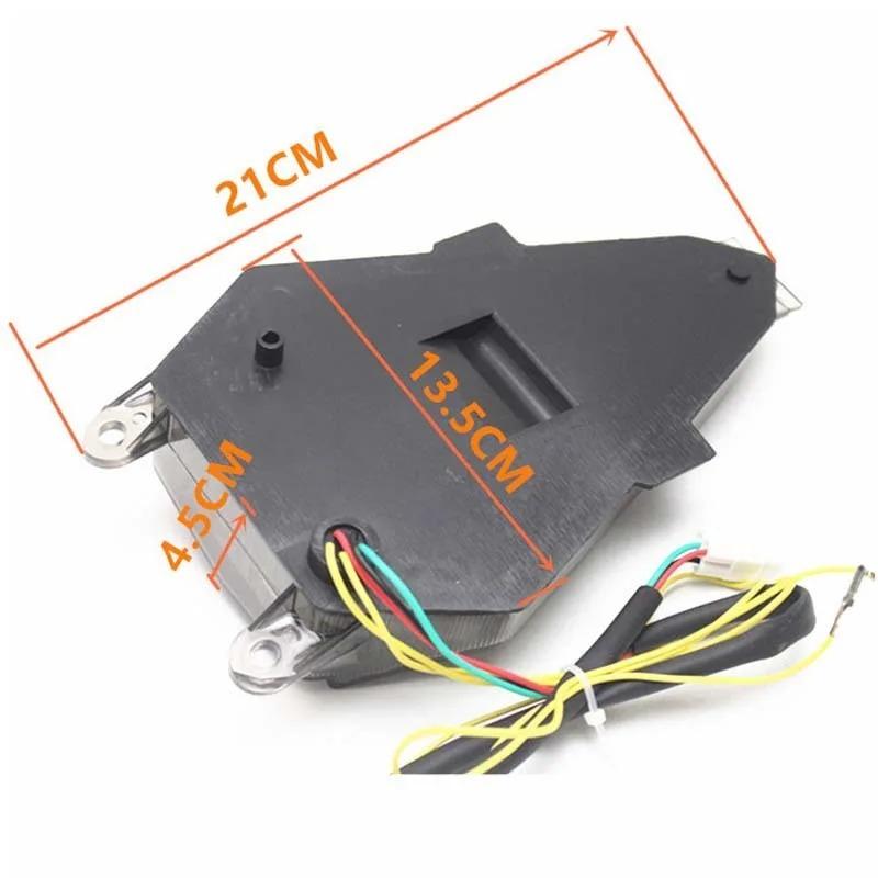 Motorcycle Tail Light Brake Turn Signals Integrated LED Light YZF R6 RJ15 2006-2012 Equipped with Directional LED Taillights