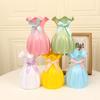 Imitation Ceramic Plastic Vase - Lotus Leaf Design for Artificial Flowers, Home Decoration, and Flower Arrangement.
