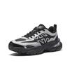 Anta Fishbone Abrasion Resistant Lightweight Breathable Casual Shoes Men's Black Silver 912628899-4