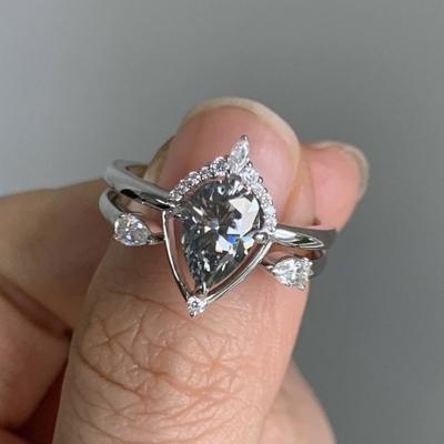 Water Drop Jewelry, Jewelry, Birthday Gift Zircon Ring for Women