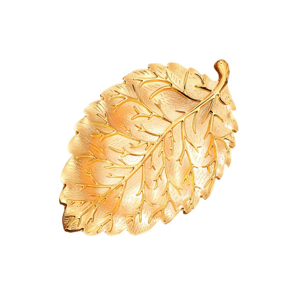Leaf Shape Serving Tray Decorative for Appetizers Bathroom Kitchen Large