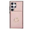 Wallet Case with Card Holder, 360° Rotation Ring Kickstand Magnetic Clasp for Samsung Galaxy S26 S25 S24/23/22/21 Ultra/Note 20
