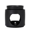 Black Ceramic Aroma Burner for Essential Oils and Candles