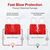 (80Pcs) 10 Amp Standard Fuse, 10A Car Blade Fuses for Car/RV/Truck/SUV/Motorcycle/Boat