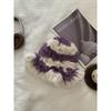 Rabbit Fur Hat Women's Color Matching Fur Hat Winter Thickened Warm Fur Hat Knitted Hat Shows Small Face Plush Fashion