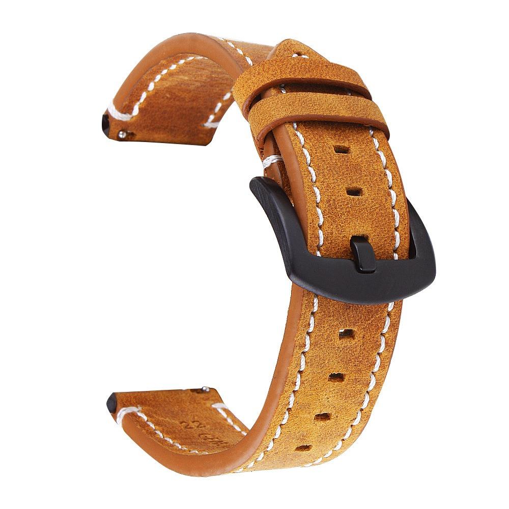 Quick Release Watch Strap Genuine Leather Watchbands Bracelet Wrist Belt  Watch Accessories Belt