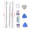 8Pcs Phone Repair Metal Opening Tool Cellphone Disassemble Crowbar Steel Pry