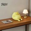 Cute Room Decor Aesthetic 3D Printed Fat Cat Figurine, Lazy Statue, Desktop Gadgets for Stress Relief Minimalist Tabletop Ornament Office Desk