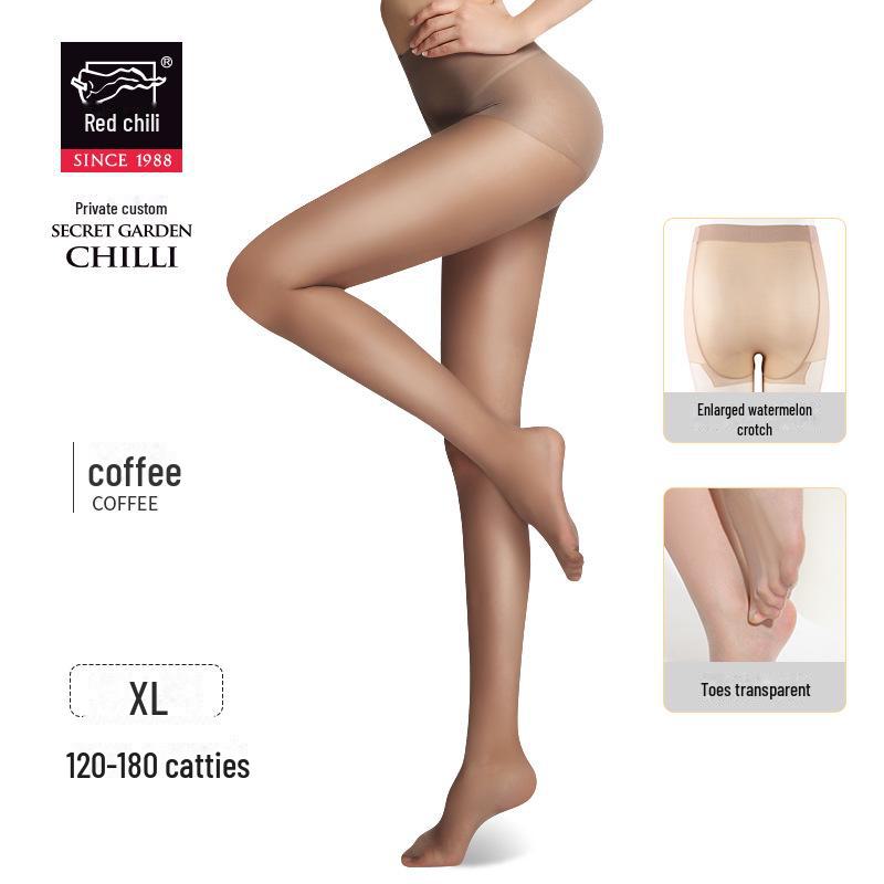 Red Pepper Women's Large Anti-Snag Durable Summer Stockings, Fits Up to 200 Pounds