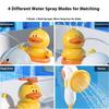 Baby Bath Toys, Children's Shower Electric Bath, Baby Bathroom Bath Bath Play Toys, Sealed Waterproof Little Yellow Duck 5-piece Set