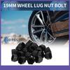 Single Wheel Lug Nut Bolt Exterior 19mm Rims Tire Nut Screws Universal