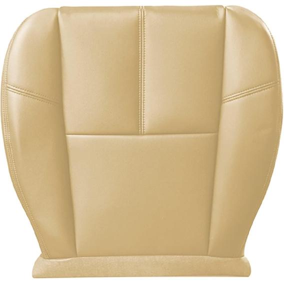 SecosAutoparts Spodní černý kožený potah sedadla řidiče nebo spolujezdce, kompatibilní s Chevy Silverado Avalanche Tahoe Suburban GMC Sierra Yukon