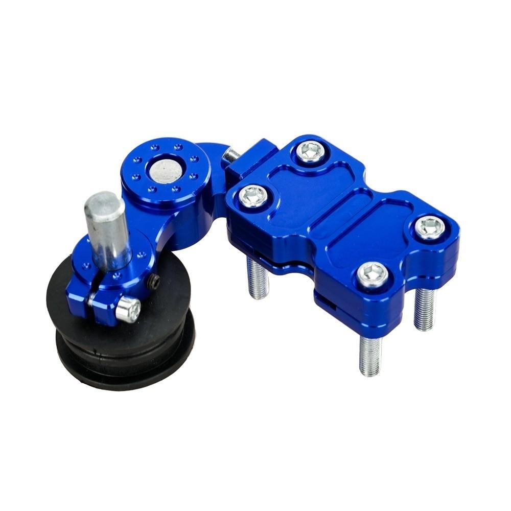 Aluminum Alloy Motorcycle Chain Adjuster High Performance Motorbike Roller Tightener  Universal