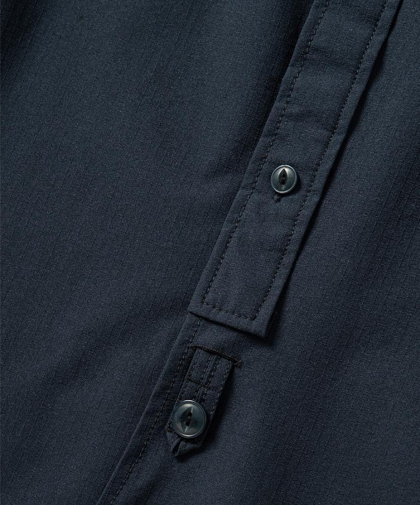 NONBLANK Hidden Button Down Shirt_Dark Navy