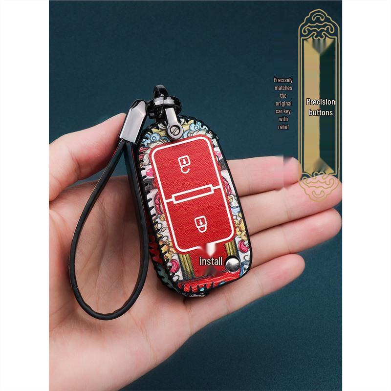 Foton Aumark & Aoling M6 Schlüsselhülle: Unisex CTS9 S1 S3 S5 Hülle mit Schnalle