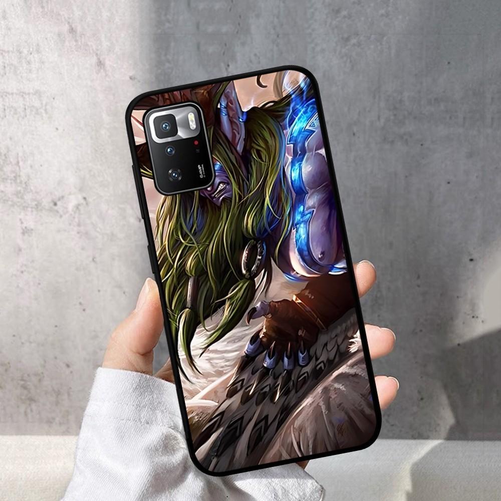 World Of Warcraft Phone Case For Redmi Note 4 X 5 A 6 7 8 T 9 9S 10 11 11S 11Epro Poco M3 Pro
