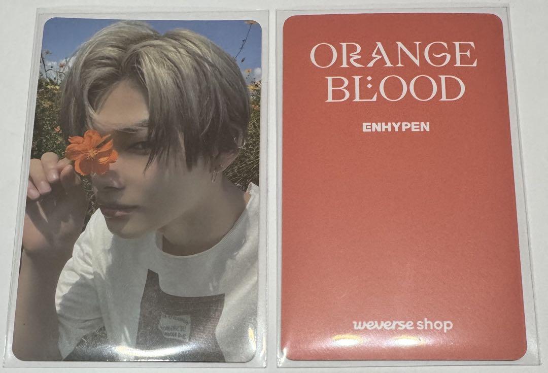 

[USED] ENHYPEN ORANGE BLOOD COMEBACK Bonus Niki