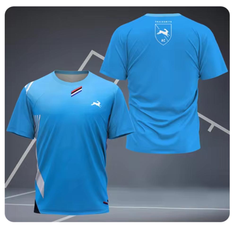Men's Golf Sports T-shirt Badminton Training Short Sleeve T Shirt Big Size Loose Gym Fitness Outdoor Running Quick Dry Clothing