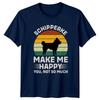 Schipperke Make Me Happy You TShirt Schipperke Owner Dog Lover