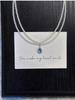Shi Jia Lux Double-Layer Aquamarine Pearl Choker - French Design Necklace