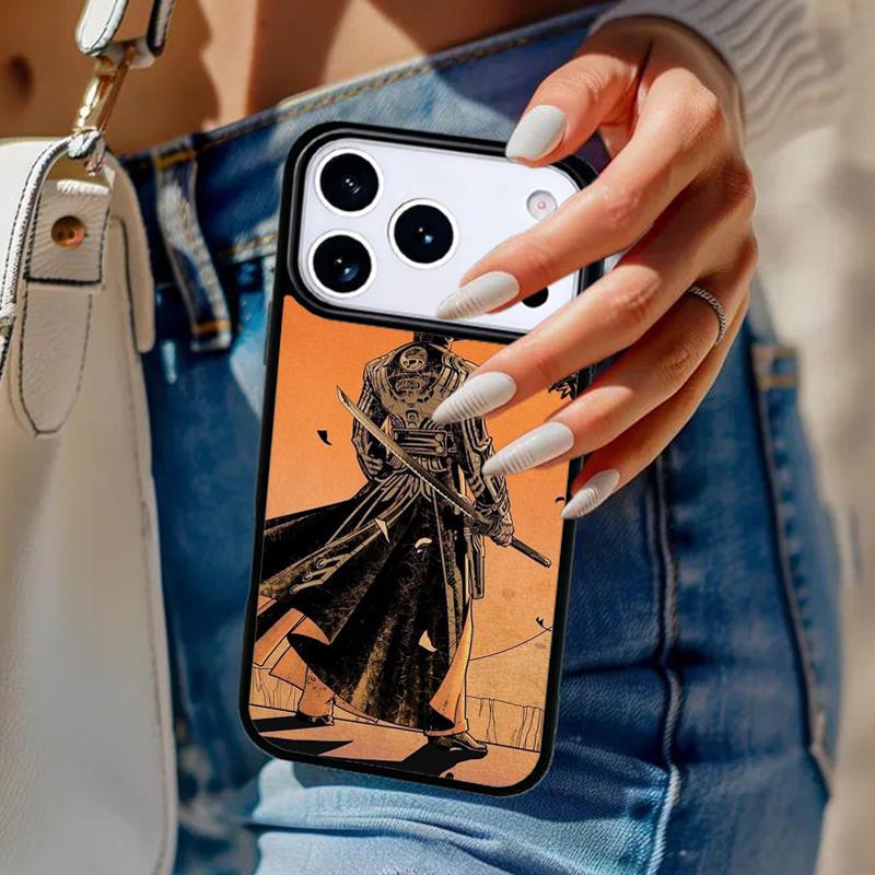 Japan Samurai Art Phone Case For iPhone 17 Air 14 15 13 12 Max Cover For Apple 14 15 16 16e 11 Pro Max Plus