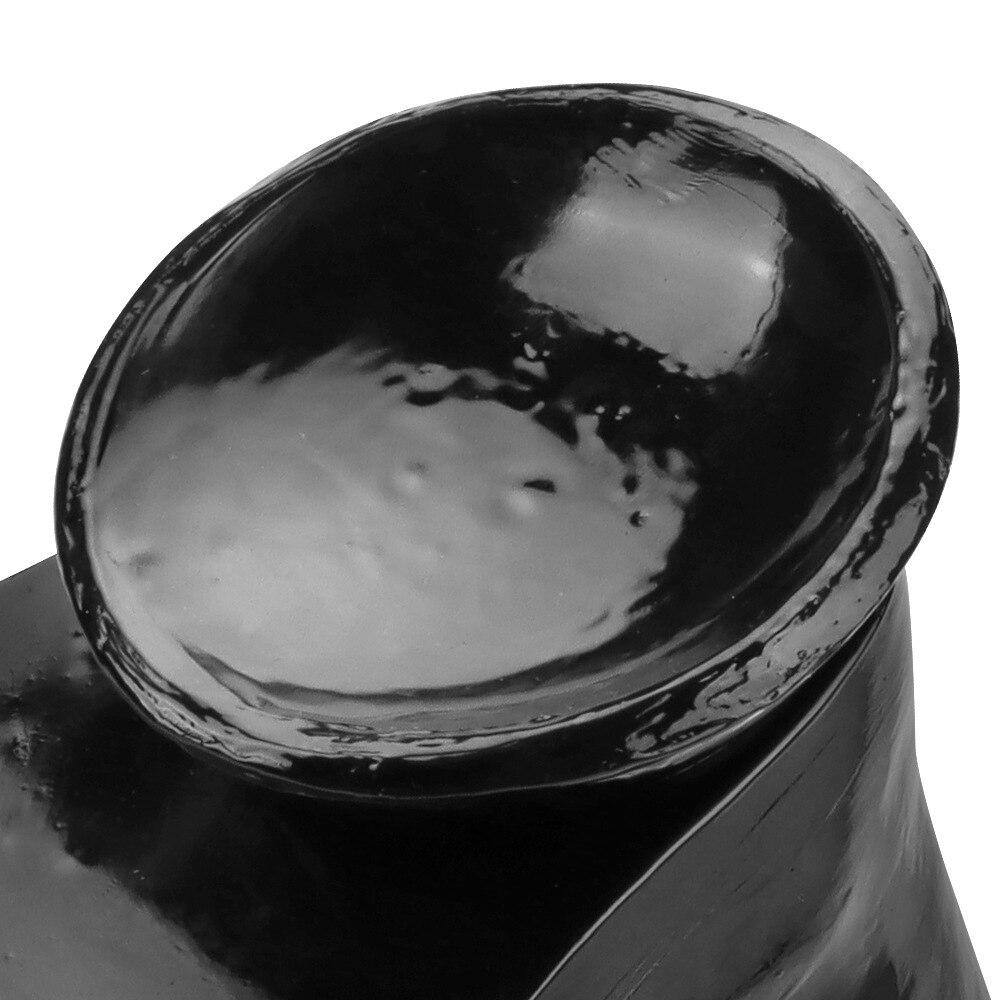 Black Dildo with Sucker Butt Plug Masturbator Fisting Sex Toy Big Dick Strap On Cock Realistic Penis PVC Femdom Slave Gay