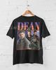 DEAN WINCHESTER Shirt, Dean Winchester Actor Tshirt, Dean Winchester Fan, Dean Winchester Retro 90s, Dean Winchester Merch #tpc