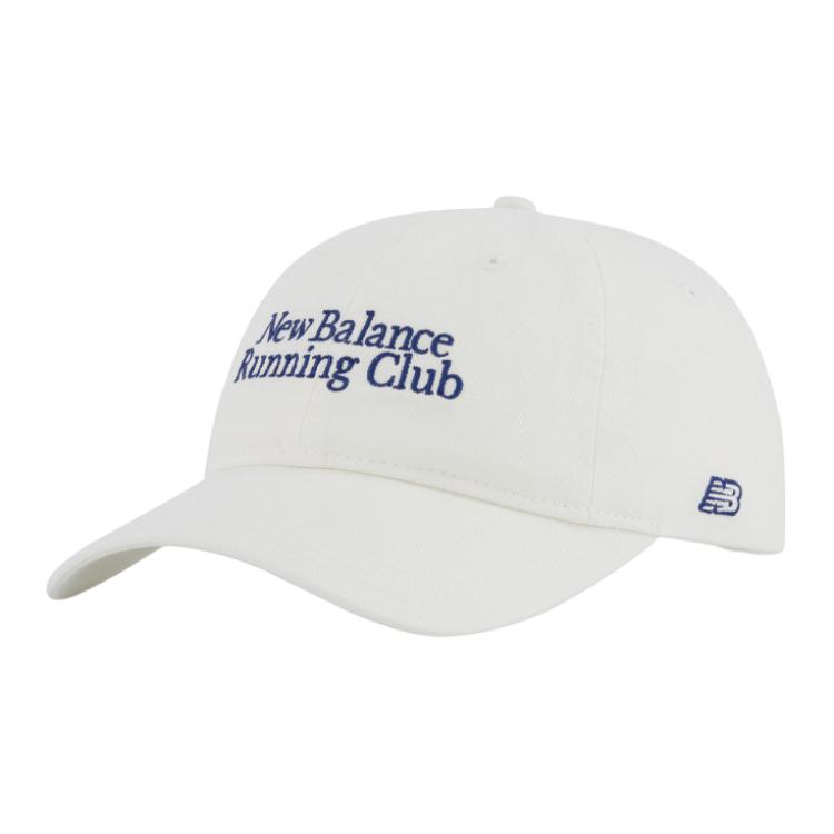 

New Balance Хлопковые бейсболки унисекс белые New Balance LAH41401 F