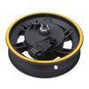 Front Wheel Hub and Brake Cover 60 70 6.5 Wheel Hub Rim With Drum Brake for 10 Inch Electric Scooter