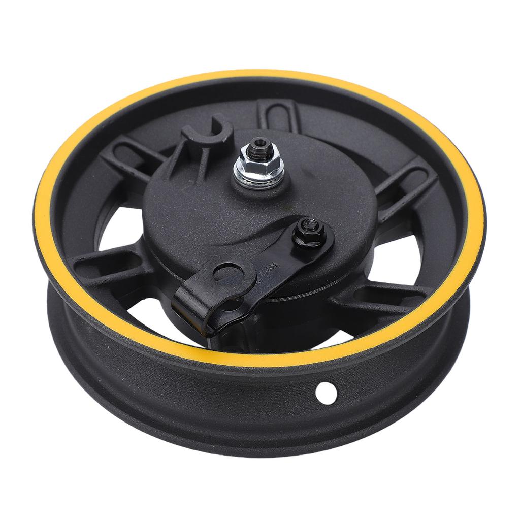 Front Wheel Hub and Brake Cover 60 70 6.5 Wheel Hub Rim With Drum Brake for 10 Inch Electric Scooter
