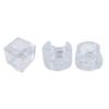 Clear Chalk Protections Box Portable Billiard Chalk Storage Case Plastic Billiard Chalk Powder Box Billiard Accessories