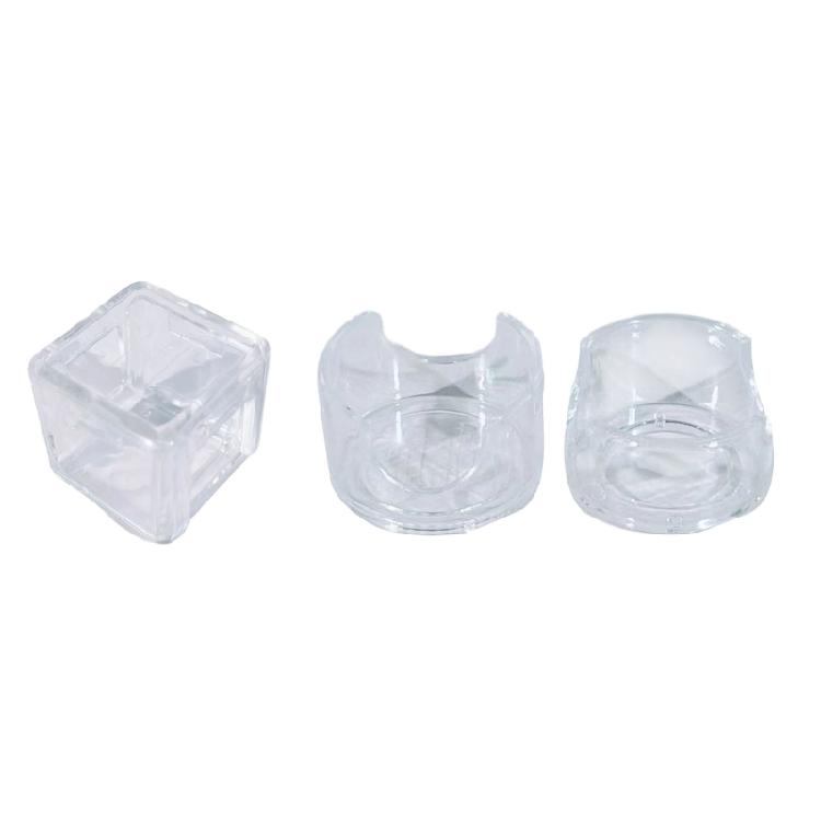 Clear Chalk Protections Box Portable Billiard Chalk Storage Case Plastic Billiard Chalk Powder Box Billiard Accessories