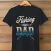 26 Fathers Day Gift T Shirt , Dad T-Shirt,Crosse<wbr/>d Rods and Fish Graphic, Father Unisex T-Shirt