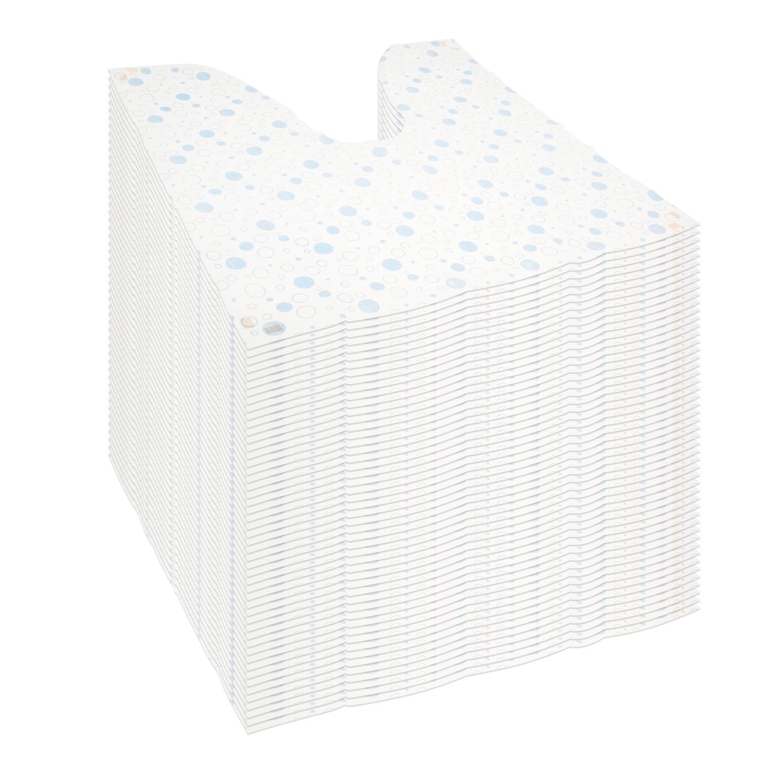 

50/100Pcs U Shaped Bathroom Floor Mat Toilet Mat Anti-slip Bathroom Mats Waterproof Bath Mat Non Woven Fabric Home Decoration