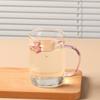High-Temperature Resistant Borosilicate Glass Cup with Handle - Ideal for Tea, Water, or Household Use