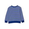 Felpa Polo Ralph Lauren SS22 Stampa Orso Righe Girocollo Manica Lunga Pullover Felpa Bambino Blu 322865677-001