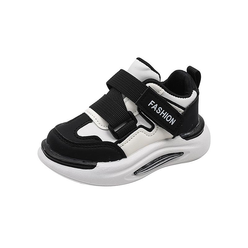 Kids Shoes Leather Sneakers 2025 New Autumn Boys Girls Casual Shoes Children Anti Slip Running Shoes Lightweight Skate Shoe