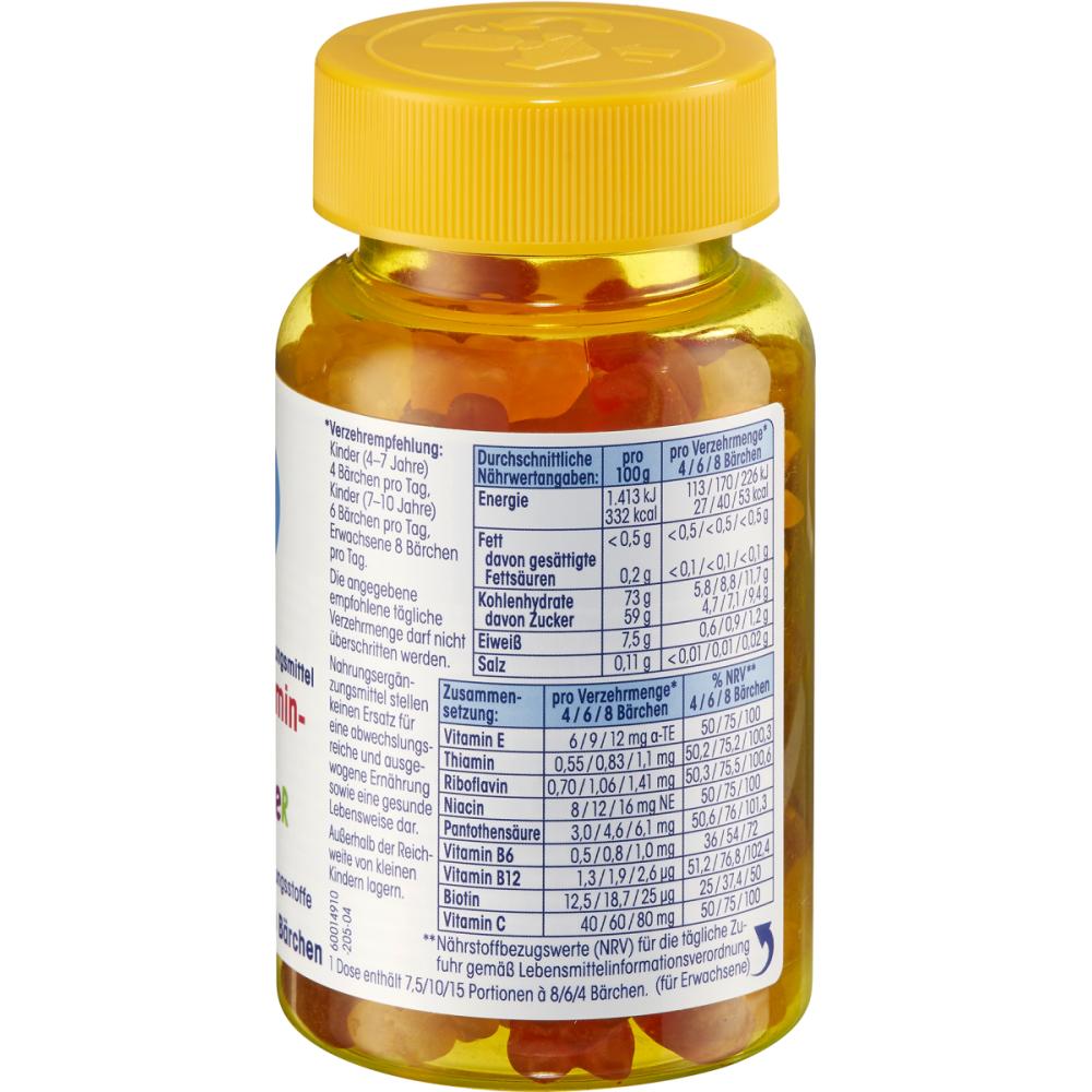 DM Mivolis Dětský multivitamin ve tvaru medvídků 60 ks