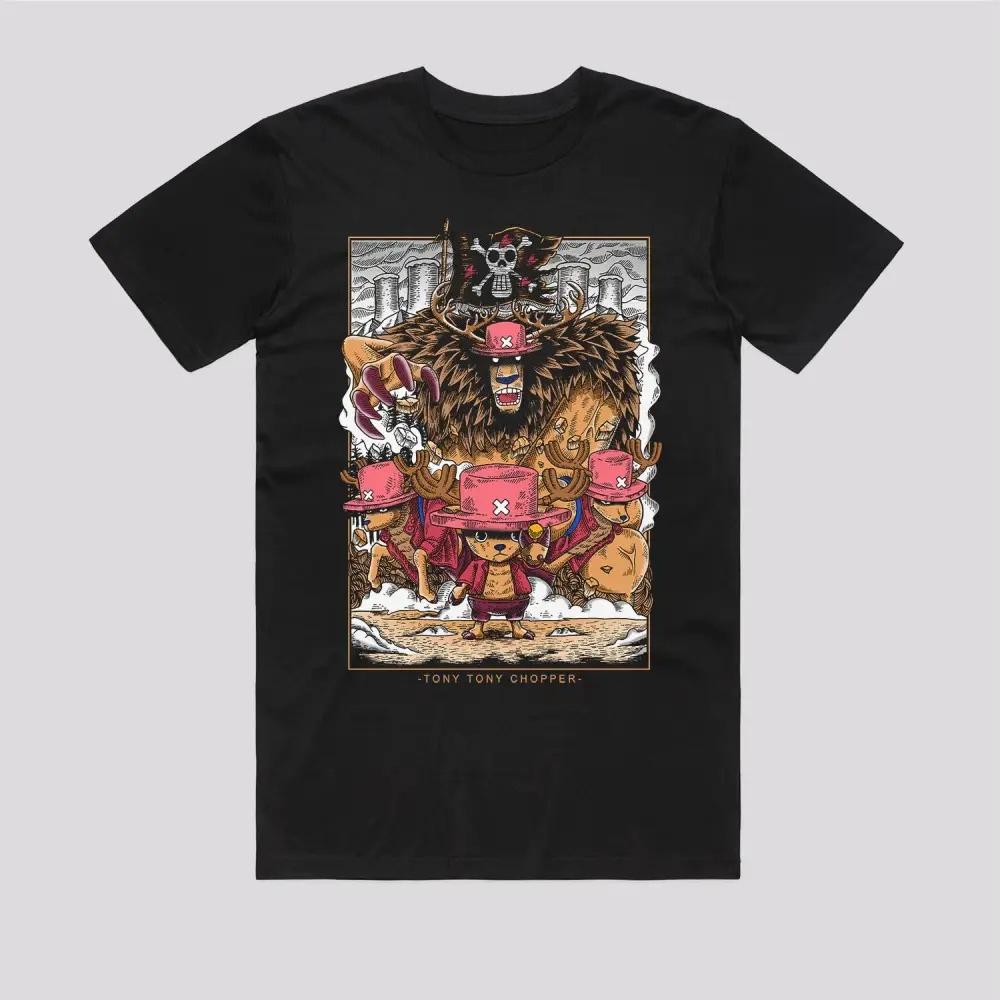 

ONE PIECE Tony Tony Chopper TShirt Highquality Streetwear Shortsleeved Tshirts for Both Unisex and Women 2026 New Summer S
