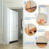 Self-adhesive door bottom sealing tape - noise reduction, wind resistance, insect and dust prevention, rat blocker