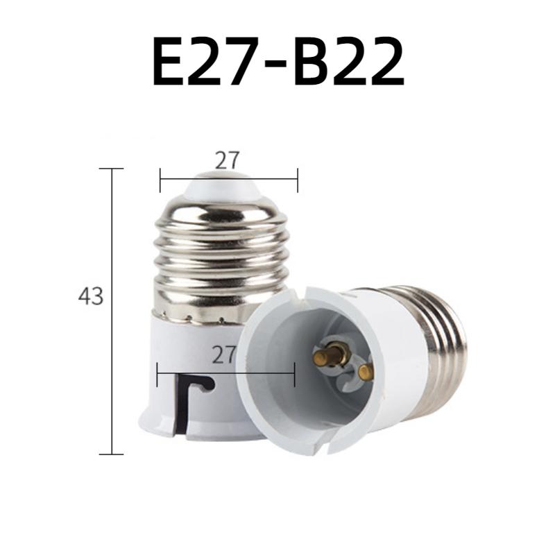 

E14 E27 B22 Адаптер для лампы Конвертер Цоколь Держатель Удлинитель Свет Светодиодный B22 2e27 B22