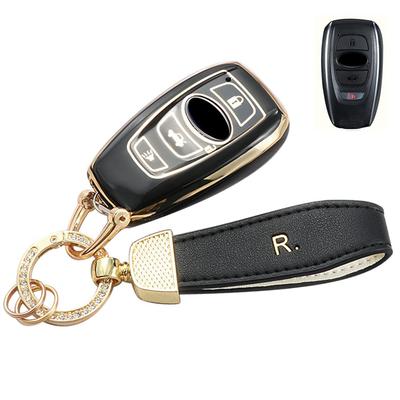 [LETINGFAR] Schlüsseletui für Subaru Smart Key Etui Schlüsselabdeckung TPU Spezielles Design für