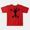 Boys Girls Soft Cotton Graphic Tees Coyote Breathable Daily School Wear Kids T-Shirts
