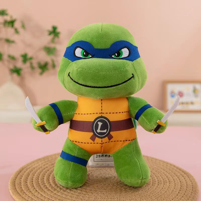 8-inch Japanese Style Ninja Turtles Plush Toy Claw Machine Doll 23cm