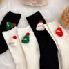 Christmas Women's Cute Knitted Wool Mid-Calf Socks - Recommended Winter Style