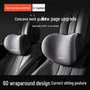 Memory Foam Car Headrest Lumbar Support & Neck Pillow - Comfortable Seat Pillow for Neck Support