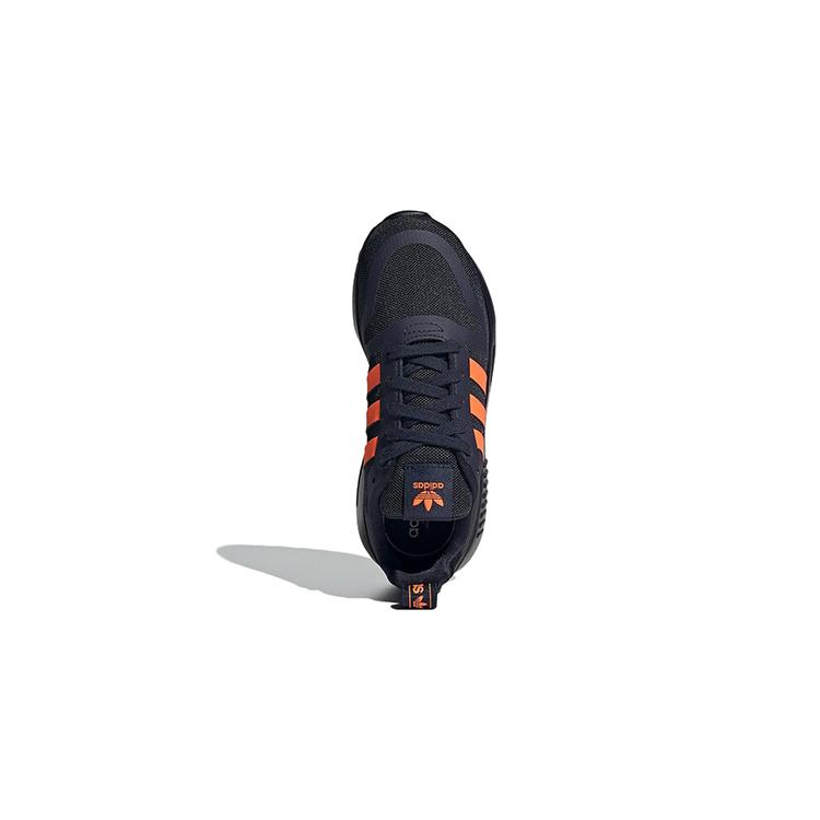 adidas Originals Multi Rezistente Respirabile Joase Pantofi de Alergare pentru Copii Albastru Portocaliu Copii Vârsta 3 7 Ani GW5542