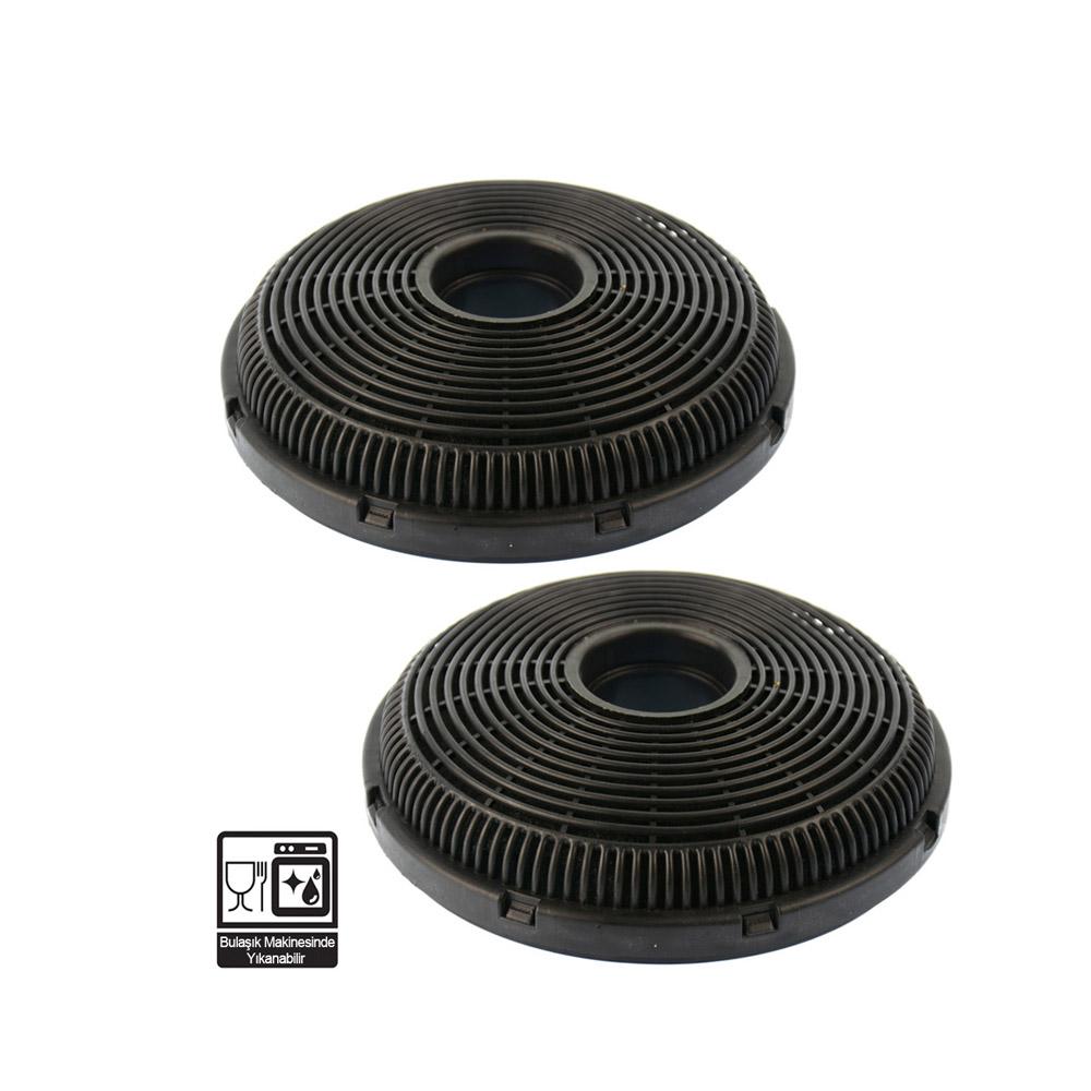 

Karbon Filtre Seti Arçelik Silverline Bosch ile uyumlu Yıkanabilir